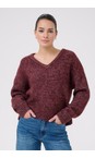 KAFFE Windsor Wine Mel Atrina Windsor Wine Melange Pullover  