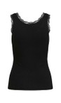 KAFFE Black Deep Aomi Black Deep Vest Top  