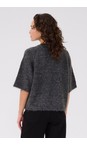 KAFFE Dark Grey Mel Aemilie Cropped Knit Pullover  
