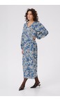 KAFFE Bering Sea / White Adahlia Dress  
