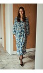 KAFFE Bering Sea / White Adahlia Dress  