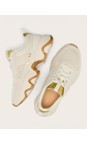 Sorel True Gold/Chalk Kinetic Impact II Wonder True Gold And Chalk Trainer  