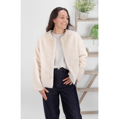 Chalk Delilah Bone Coat - White