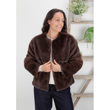 Chalk Delilah Cappuccino Coat - Brown