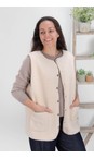 Chalk Polar Abby Polar Gilet  