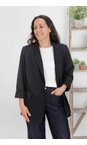 Drew Pinstripe Blazer