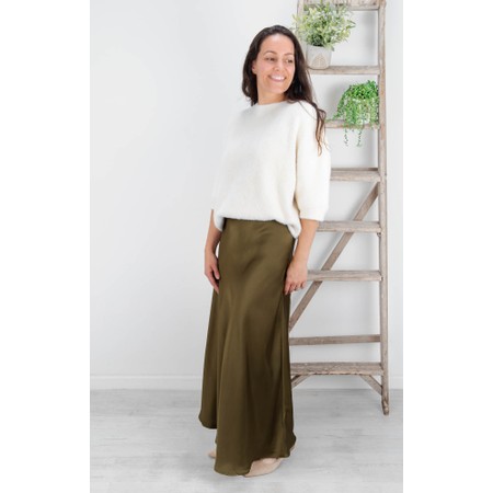 Chalk Gina Avocado Skirt - Green