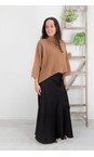 Chalk Black  Gina Black Skirt  