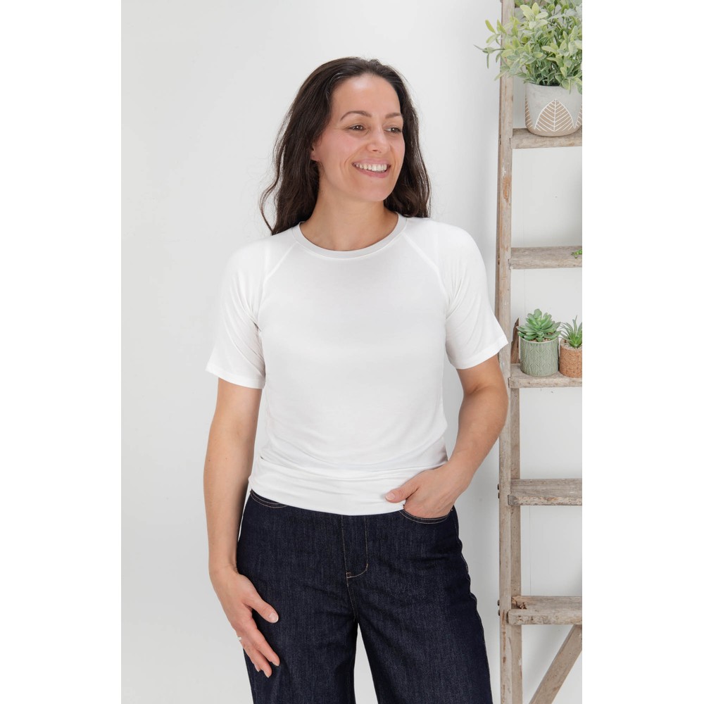 Chalk Maddie White Top White 