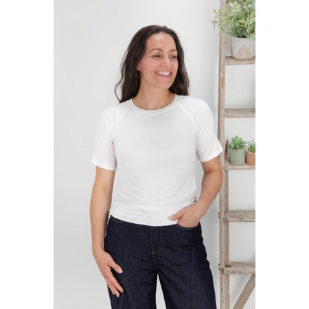 Chalk Maddie White Top - White
