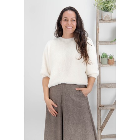 Chalk Mai Ivory Top - Off-White