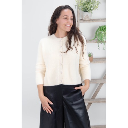 Chalk Mary Ivory Cardigan - Off-White