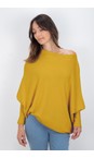 Amazing Woman Antique Gold Emilie Antique Gold Asymmetric Draped Jumper  