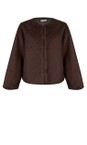 Chalk Cappuccino Delilah Cappuccino Coat  