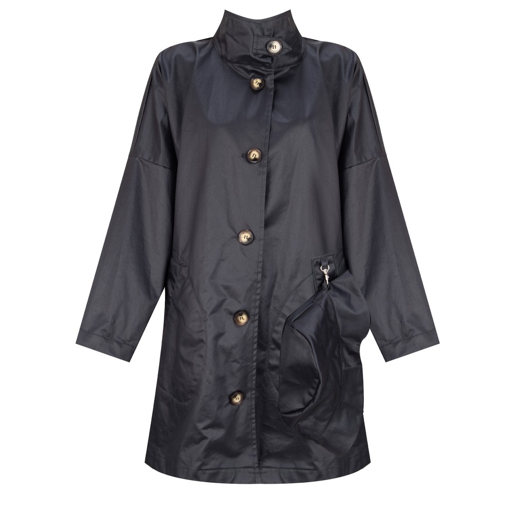 Pret Pour Partir Filo Blue/Black Cow Waterproof Coat Blue/Black