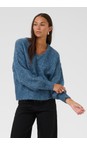 KAFFE Bering Sea Mel Atrina Bering Sea Melnge Pullover  