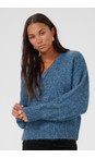 KAFFE Bering Sea Mel Atrina Bering Sea Melnge Pullover  