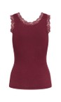 KAFFE Windsor Wine Aomi Windsor Wine Vest Top  