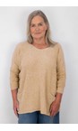 Amazing Woman Latte Shake Caryf X Latte Shake Round Neck Oversized Jumper  