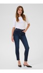 KAFFE Dark Blue Denim Willow Slim Fit Dark Blue Denim Jean  