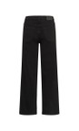 KAFFE Black Deep Abrook Black Regular Fit Wide Leg Jean  