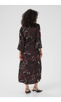 KAFFE Windsor Wine / Black Amille Dress  