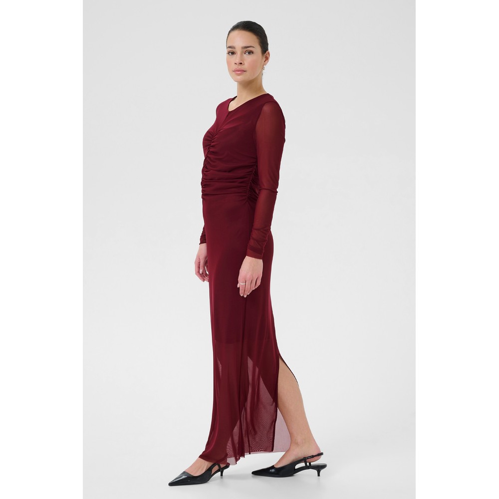 KAFFE Achai Dress Windsor Wine