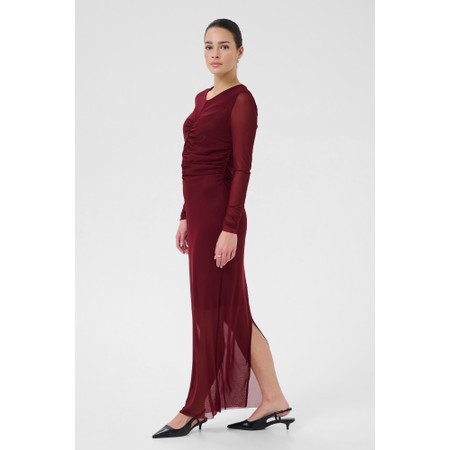 KAFFE Achai Dress - Red