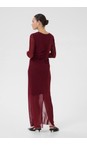 KAFFE Windsor Wine Achai Dress  