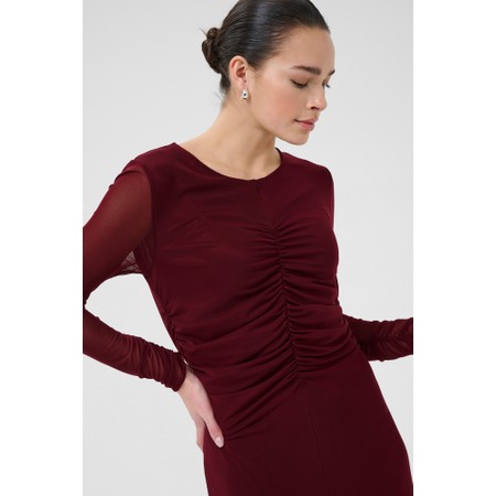 KAFFE Achai Dress - Red