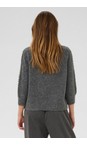 KAFFE Grey Mel Abetty Grey Knit Pullover  