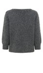 KAFFE Grey Mel Abetty Grey Knit Pullover  