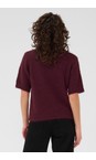 KAFFE Windsor Wine Aemilie Polo Pullover  