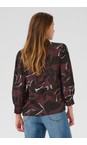 KAFFE Windsor Wine / Black Amille Shirt  