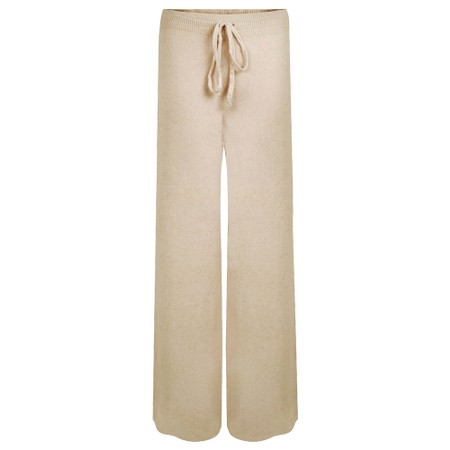 Amazing Woman Colette Beige Supersoft Knit Trousers - Beige