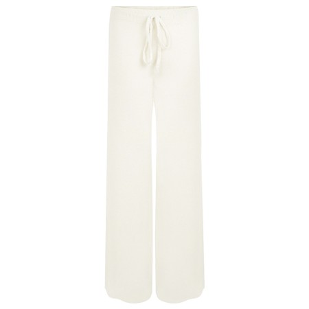 Amazing Woman Colette Cream Supersoft Knit Trousers - Off-White