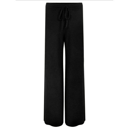 Amazing Woman Colette Black Supersoft Knit Trousers - Black