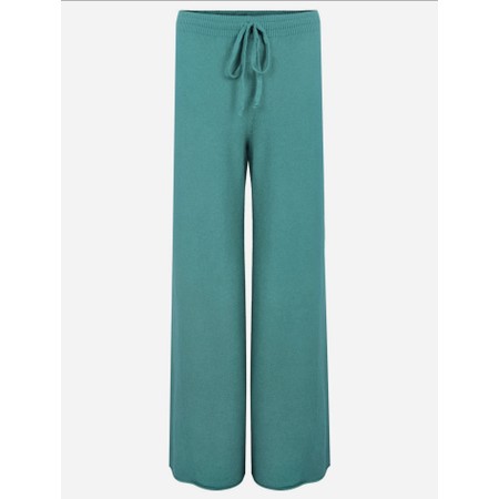 Amazing Woman Colette Opal Supersoft Knit Trousers - Green