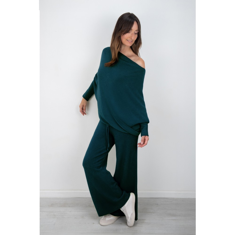 Amazing Woman Colette Laguna Supersoft Knit Cullotes Laguna