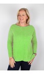 Amazing Woman Summer Green Maggie Summer Green Seam Front Supersoft Jumper  