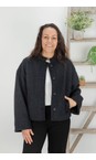 Chalk Charcoal Edwina Jacket  
