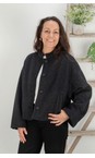 Chalk Charcoal Edwina Jacket  