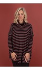 Mama B Riga Moro Bill R Riga Moro Stripe Fleece Jumper  