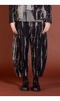 Mama B Nebbia  Bianco PR Nebbia Velvet Print Trouser  