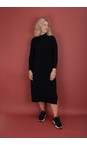 Mama B Nero Tosca U Nero Long Fleece Dress  