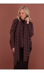 Mama B Riga Moro Segovia R Riga Moro Stripe Fleece Scarf  