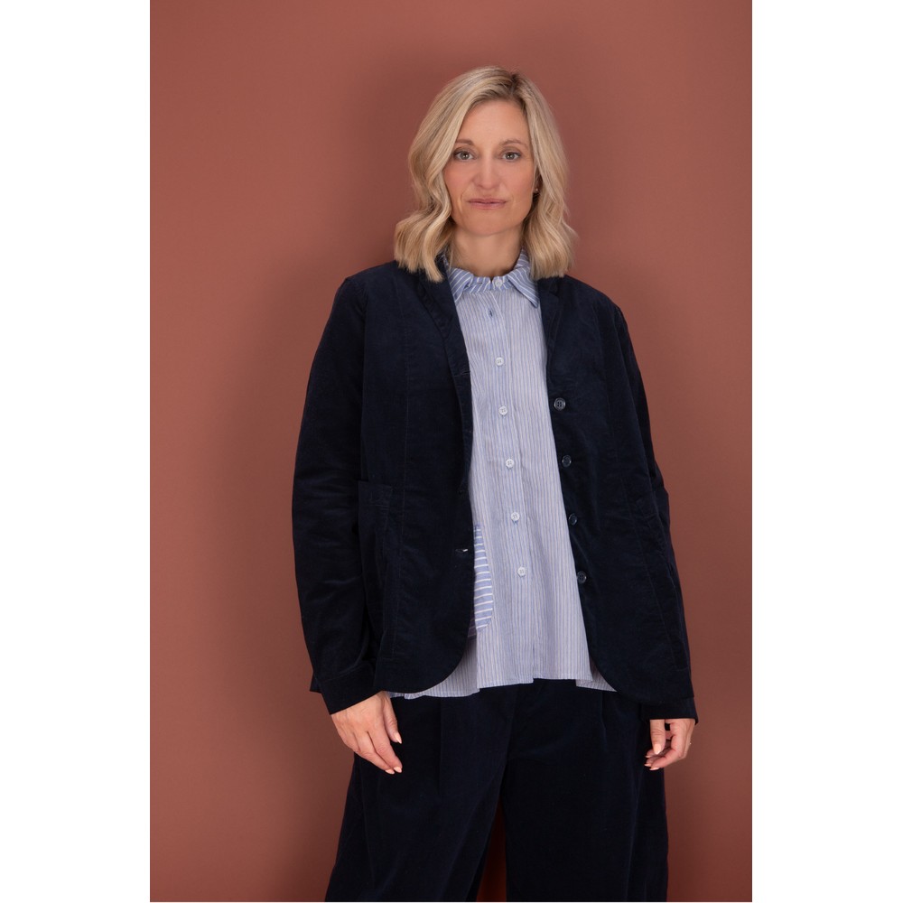 Mama B Cimone Fine Cord Jacket Notte