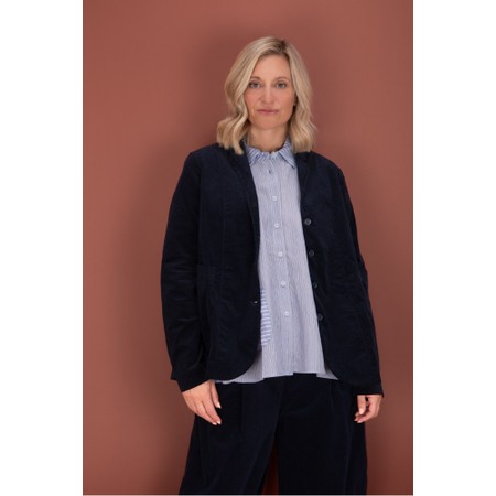 Mama B Cimone Fine Cord Jacket - Blue