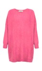 Amazing Woman Azalea Cassi X Azalea Round Neck Front Seam Knit  