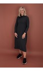Mama B Antracite Tosca U Antracite Long Fleece Dress  